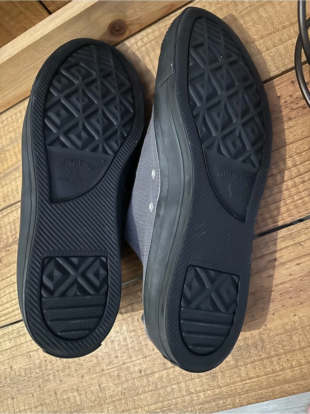 Converse Low Top Sneakers - Black and Gray